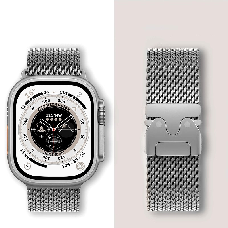 Mesh Coil Strip - Milanese Loop Band for Apple Watch