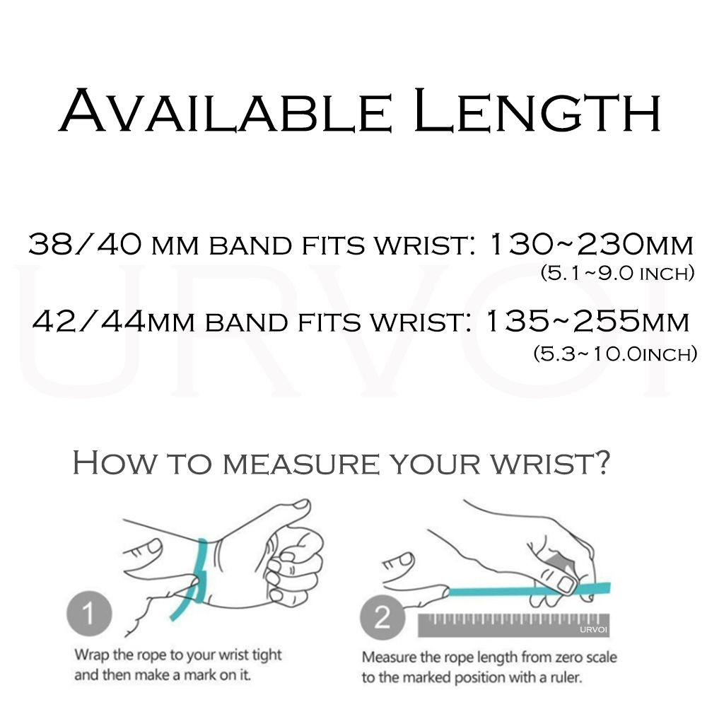 URVOI Mesh band for Apple Watc - огляд і ціна Mesh Coil Strip