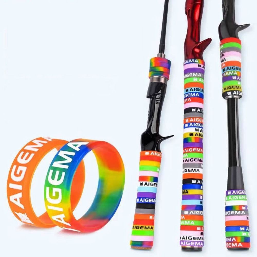 10pcs Fishing Rod Anti-skid Si - огляд і ціна Vape Band Silicone