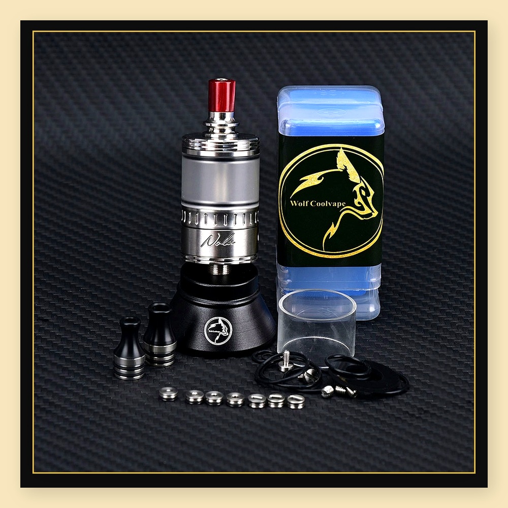 Wolfcoolvape NOLA RTA 3.2ml Re - огляд і ціна Vaping Air