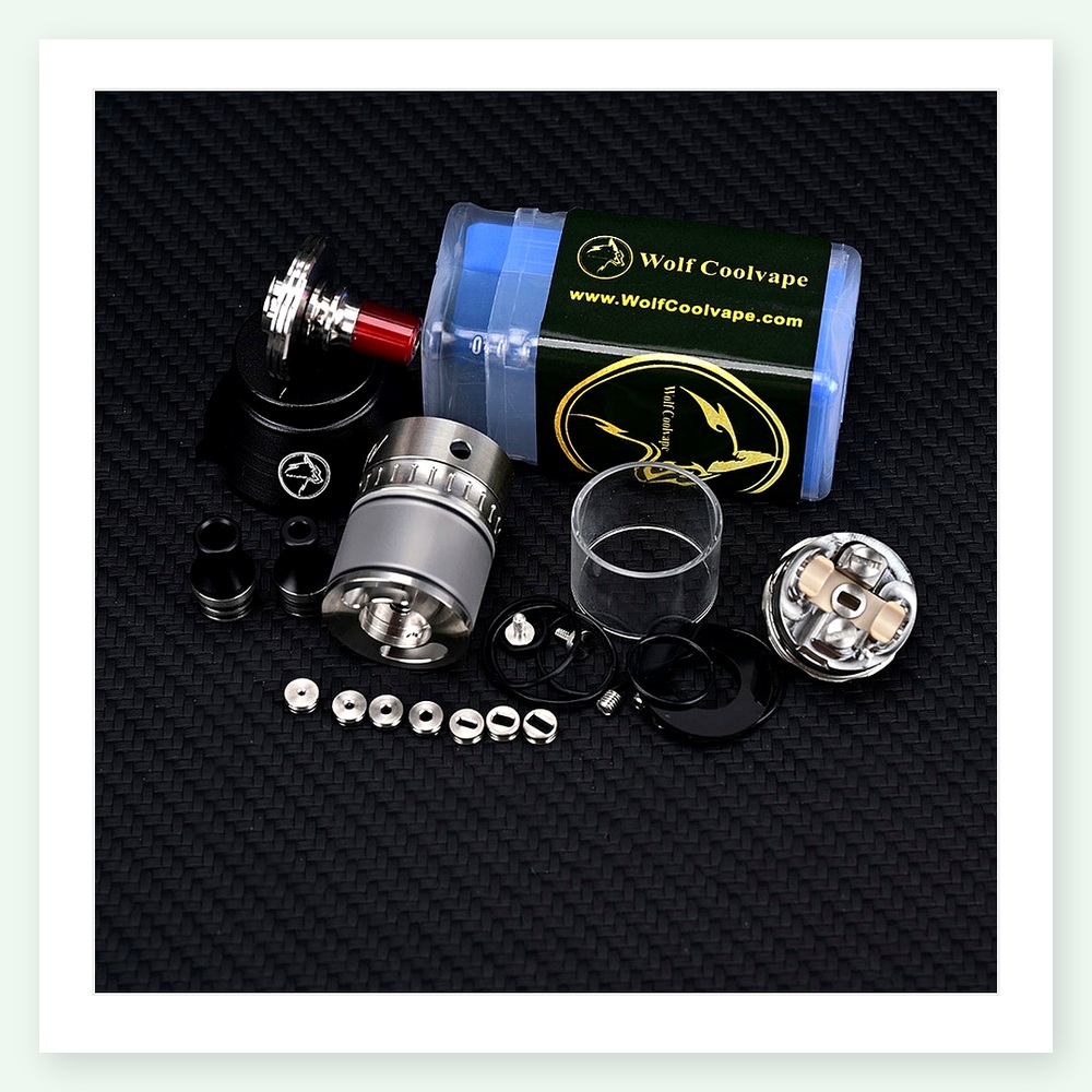 Wolfcoolvape NOLA RTA 3.2ml Re - огляд і ціна Vaping Air