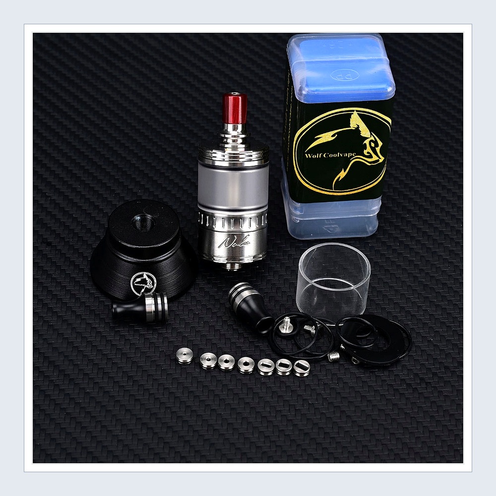 Wolfcoolvape NOLA RTA 3.2ml Re - огляд і ціна Vaping Air