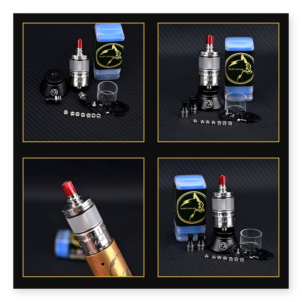 Wolfcoolvape NOLA RTA 3.2ml Re - огляд і ціна Vaping Air