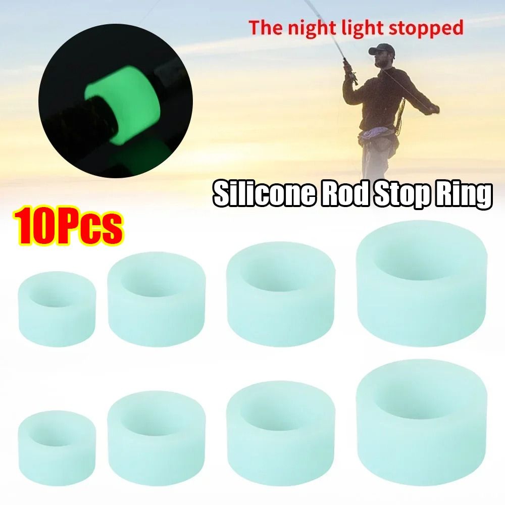 10Pcs Durable Silicone Fishing - огляд і ціна Vape Band Silicone