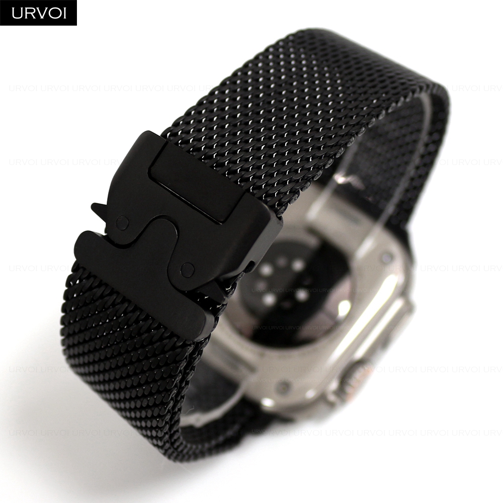 URVOI Titanium Milanese loop f - огляд і ціна Mesh Coil Strip